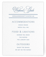 Maison Letterpress Direction Cards