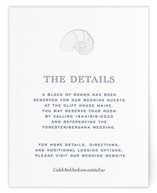 The Sea Letterpress Direction Cards