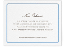 Aperitif Letterpress Direction Cards