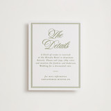 museo Letterpress Direction Cards