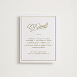 rory Letterpress Direction Cards