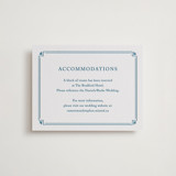 Fleur Corner Letterpress Direction Cards