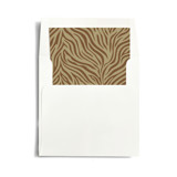 Zebra Print Slip-In Envelope Liners