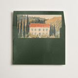 Vintage Tuscan Wedding Slip-In Envelope Liners