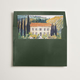 Tuscan Wedding Slip-In Envelope Liners