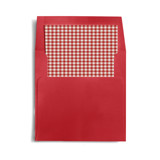 Gingham Slip-In Envelope Liners