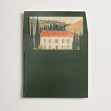 Vintage Tuscan Wedding Slip-In Envelope Liners