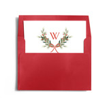 Monogram Wreath Slip-In Envelope Liners