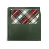Christmas tartan Slip-In Envelope Liners