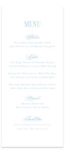 Hamptons Letterpress Long Menus