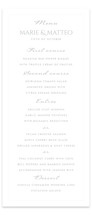 Vigneto Letterpress Long Menus