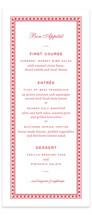 Larkin Letterpress Long Menus