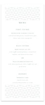 cerchi Letterpress Long Menus