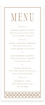 Parker Letterpress Long Menus