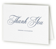 Empire Letterpress Mitzvah Thank You Cards
