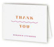 Letterpress Mitzvah Thank You Cards