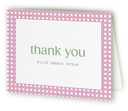 Letterpress Mitzvah Thank You Cards