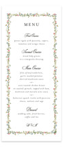 Monogramed Long Menus
