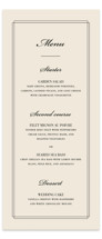 Uptown Formal Long Menus