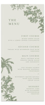 Vintage Tropics Long Menus