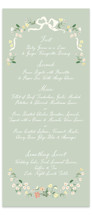 spring draped garland Long Menus