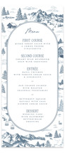 Mountain Toile Long Menus