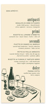 Whimsy Ink Long Menus
