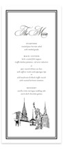 New York Skyline Long Menus