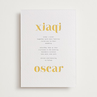 Us Letterpress Wedding Invitations