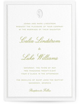 Letterpress Wedding Invitations