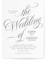 Letterpress Wedding Invitations