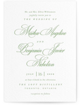 Letterpress Wedding Invitations