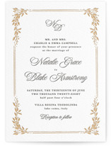 Letterpress Wedding Invitations