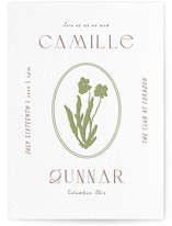 Letterpress Wedding Invitations
