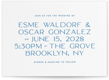 Letterpress Wedding Invitations