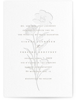 shiruko Letterpress Wedding Invitations