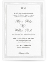 The Ritz Letterpress Wedding Invitations