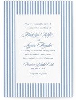 Catamaran Letterpress Wedding Invitations