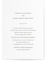 Bespoke Letterpress Wedding Invitations