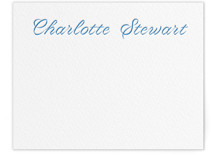 blue ribbon Personalized Stationery