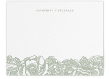 Flower Garden Personalized Stationery