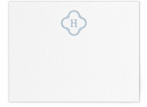 Initial Tile Personalized Stationery