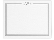 Triple Engraved Personalized Stationery