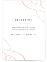 ampersand love 2 Letterpress Reception Cards