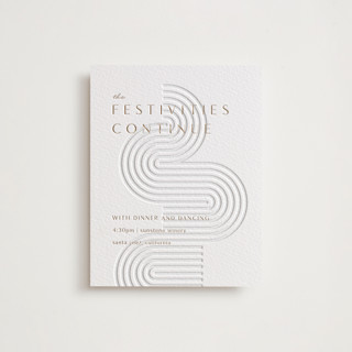 bonseki Letterpress Reception Cards