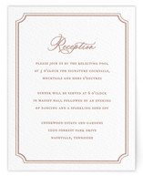 Letterpress Reception Cards