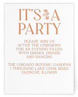 Letterpress Reception Cards