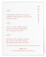 Letterpress Reception Cards