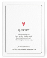 Letterpress Reception Cards