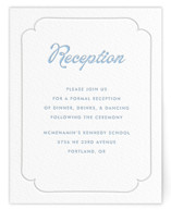 Letterpress Reception Cards
